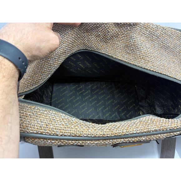Tweed Overnight Bags for sale | eBay Vintage L1 Leisure Tweed Travel Bag | 70s Overnight Case | Retro